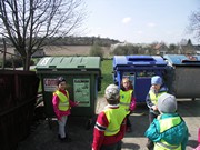 Vycházka na separační dvůr v obci